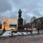 Пушкинская площадь - памятник Пушкину