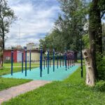 Спортивная площадка Семеновского парка